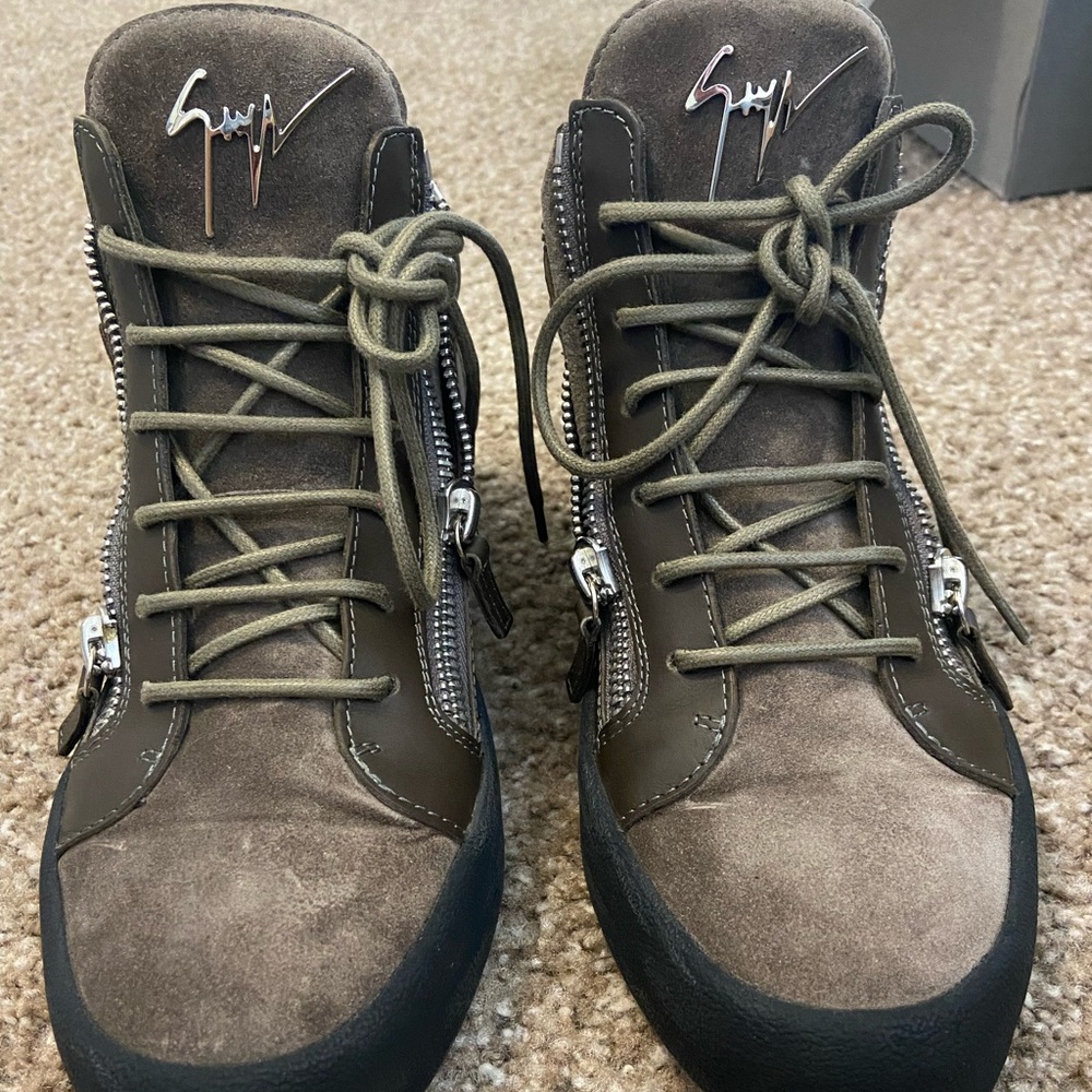 Giuseppe Zanotti Kriss Suede Sneaker